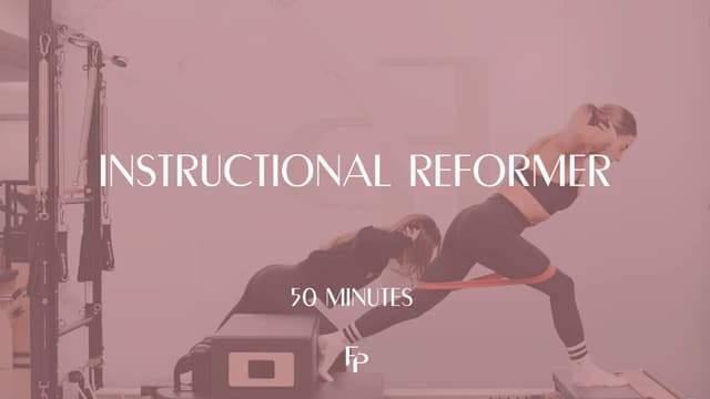 Preview of 50 Min Instructional Reformer | Full Body
