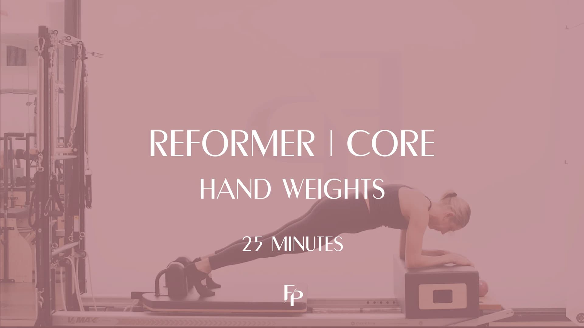 Preview of DAY 4 - 25 Min Reformer | Core Challenge with Hand Weights