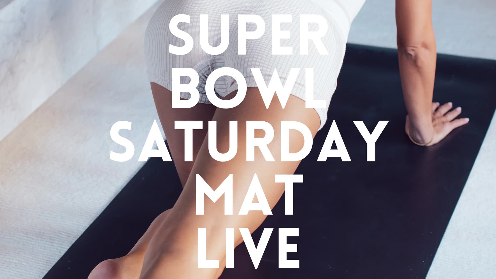 Preview of Super Bowl Saturday | Live Mat Session
