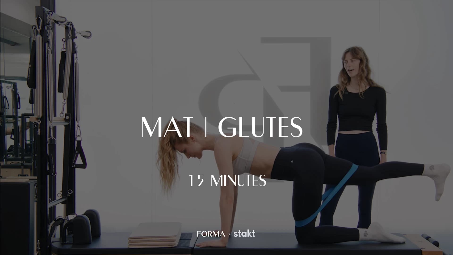 Preview of THURSDAY - 15 Min Mat | Glutes